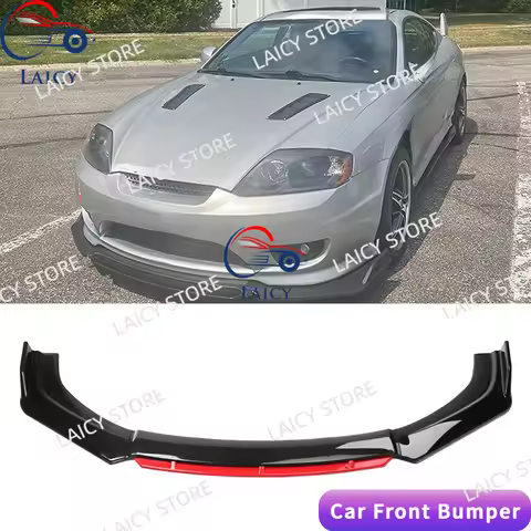 LAICY Car Front Bumper Lip For H-yundai Tiburon Coupe 2.0 2004-2008 Chin Spoiler Splitter Diffuser B