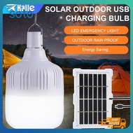 ♫ [Free Solar Panels] 36W/60W/80W Emergency Light 3 Mode USB Rechargeable Light Waterproof Bulb Outd