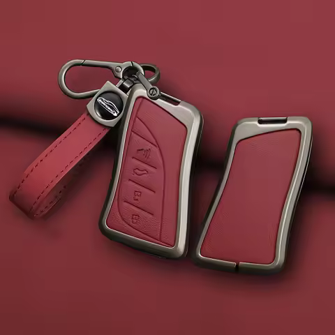 Car Zinc Alloy Leather Key Case Cover Chain For Lexus NX ES UX US RC LX IS 250h RX 350h LS 450h 260h