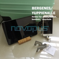 NOVO Lightweight Practical 2-slots Mobile Holder for Mobile/Phone/Smartphone/Tablet / Pemegang utk T