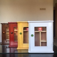 KAYU Large medicine box / first aid box / wooden medicine cupboard