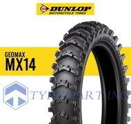 Dunlop Tires MX14 100/90-19 57M Tubetype Off-Road Motorcycle Tire (Rear)