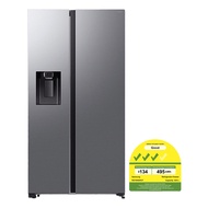 SAMSUNG RS70H65K3TSS SIDE BY SIDE FRIDGE(635L)(Energy Efficiency Class 3)