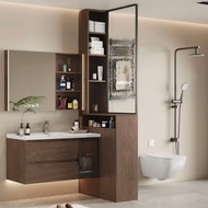 Bathroom waterproof partition cabinet, half wall cabinet, dry wet separation bathroom side cabinet
