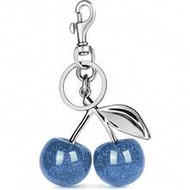 1ชิ้น พวงกุญแจรูปเชอร์รี่ จี้กระเป๋า - พวงกุญแจเครื่องประดับเชอร์รี่รถยนต์, ของขวัญวันคริสต์มาส/วันว