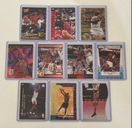 Michael Jordan 球星卡10張