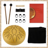 (KYSB) Rain Drum for Outside 6 Inches 11 Tones Steel Tongue Drum Rain Chime Outdoor Rain Chime Music