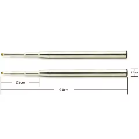 3.88 in / 98 mm Long Ballpoint Ink Refill To Fits For Montblanc Mont blanc Ballpoint Ballpen PN:1161