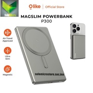 OLIKE Power Bank Magslim P300 Magnetik Wireless Charger + USB C PD 5000mAh