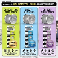 Lithium CR927 CR1225 CR1625 3V Button Coin Cell Batteries DL1225 BR1225 KL1225 L1225 ECR1225 KCR1225