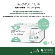 Insulin Pen Needle HARMOFINE 32G 4mm [SG LOCAL] FREE SHIPPING