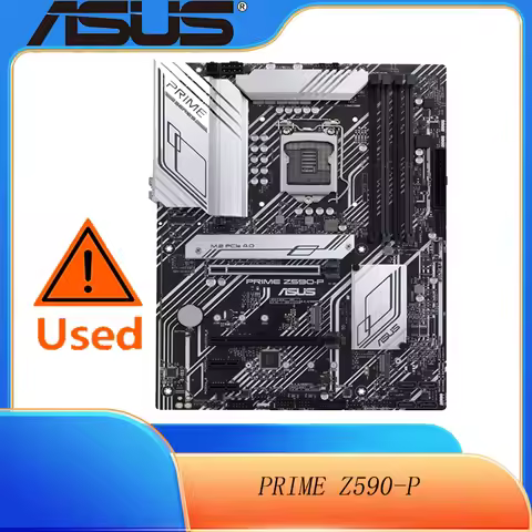 ASUS Prime Z590-P LGA 1200 (Intel 11th/10th Gen) DDR4 ATX Motherboard