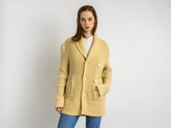 60年代復古 Daniel Hechter 法式針織衫 羊毛開襟外套 6184