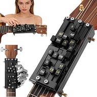 Guitar Chord Presser Trainer Portable Chord Tool for Beginner Guitar Learning Practice Helper for Ac