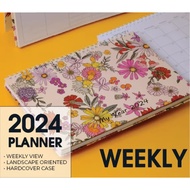 [SBCB] Handwriting 2024 B5 Weekly 52 Weeks Planner Hardcover DURABLE | PWDHC B5