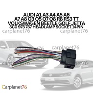 AUDI A1 A3 A4 A5 A6 A7 A8 Q3 Q5 Q7 Q8 R8 RS3 TT VOLKSWAGEN BEETLE GOLF JETTA 3C0 973 737 HEADLAMP SO