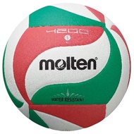 MOLTEN มอลเท่น ลูกวอลเลย์หนังMOT Volleyball PU th V5M4200 (820) FREE เข็มสูบ+ตาข่าย+VC