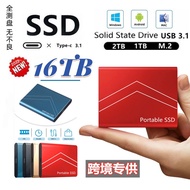 K-Y/ Exclusive for Cross-Border Mobile SSD16T 8TB 2TB 1TB 500GB Expand and Upgrade the Mobile Hard Disk VHZ5