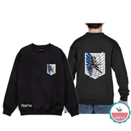 AOT attack on kids jacket TITAN kids sweater/ kids Hoodie jacket/ kids sweater jacket L&p