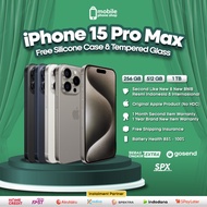 IPHONE 15 PRO MAX 128 256 512 GB 1 TB - SECOND  IN BOX - IBOX / RESMI