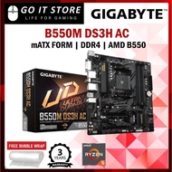 GIGABYTE B550M DS3H AC AM4 AMD Motherboard