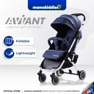 MAMAKIDDIES Aviant Stroller Lightweight Foldable Compact Cabin Size Luggage like handle Baby Strolle