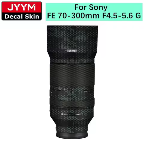For Sony FE 70-300mm F4.5-5.6 G OSS ( SEL70300G ) Anti-Scratch Camera Lens Sticker Protective Film B