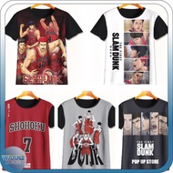 Slam Dunk Anime Kids T-Shirt 3D Shohoku Slam Dunk Character Children's Clothes Ages 1-12 Years | WAA