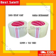 60mm (6Cm) X 100yard Clear Duct Tape, Warehouse Wash (Similar To New)