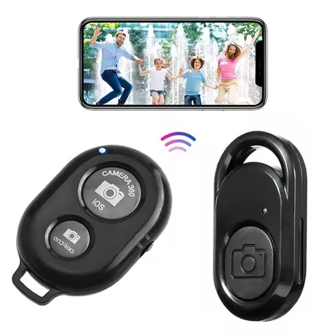 Bluetooth-compatible Remote Shutter Release Phone Tripod Stand Selfie Stick Remote Control Shutter C