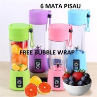 [PREMIUM QUALITY💎] JUICER BLENDER MINI PORTABLE/MINI BLENDER JUICER PORTABLE - HEMAT LISTRIK | KUAT 