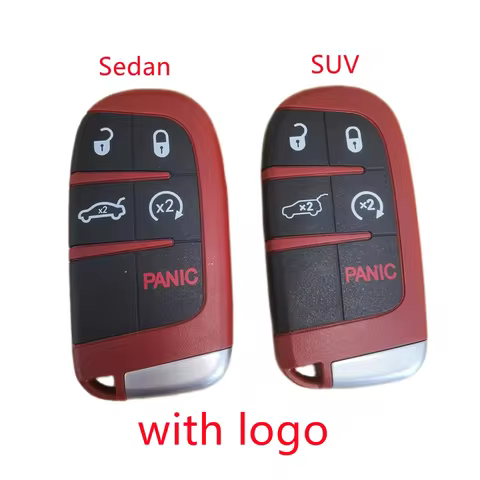 5Buttons Smart Remote Key Shell for Scat Pack/392/DAYTONA/HEMI/Challenger/VIPER/Hellcat SRT/Redeye/D
