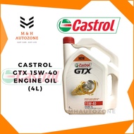 CASTROL GTX 15W-40 ENGINE OIL (4L)