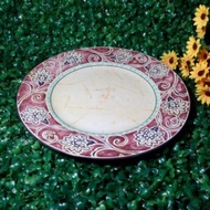 00393 Sango Ceramic Dinner Plate Ceramic Plate/ Flat Dinner Plate/ Ceramic Dinner Plate/ Ceramic Din