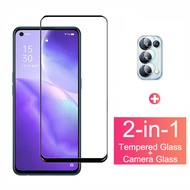 OPPO Reno5 5G Tempered Glass Full Cover Screen Protector OPPO Reno 10 8 Pro+ 7 7Z 6 5 4 Pro Glass Film