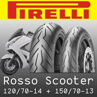 Pirelli Diablo Rosso Scooter ตรงรุ่น Honda Forza 300 [ยางหน้า 120/70-14] [ยางหลัง 150/70-13]
