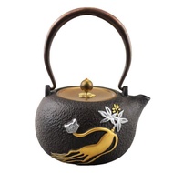 Cast Iron Kettle Kettle Uncoated Iron Teapot Kung Fu Tea Set Health-Enhancing Tea Pot Handmade Iron Pot Teapot Gift Pot