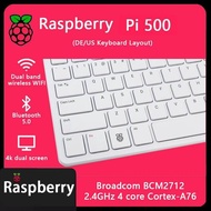 Raspberry Pi 500 Keyboard , BCM2712, Bluetooth (kit:Pi500 Keyboard + Mouse + HDMI Cable + Official P