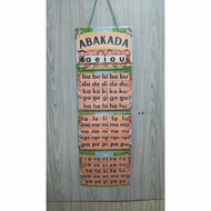 ABAKADA Hang Chart Laminated A4