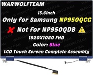WARWOLFTEAM 15.6" Screen Replacement LCD Touch Screen Display Full Assembly Compatible with Samsung 