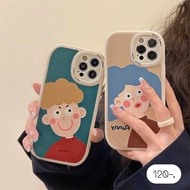 Couple Case Phone Men's Oval Good Women's Funny