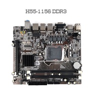 H55 Motherboard LGA1156 Supports I3 530 I5 760 Series CPU DDR3 Memory Motherboard Spare Parts I3 550 CPU+SATA Cable+Thermal Pad