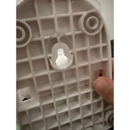 现货促销壁扇风扇挂钩通用D型强力壁贴挂钩夹扇壁贴瓷砖厨房卫生间吸盘Wall fan hook, universal Dtype strongadhesion wall mountzwwsi