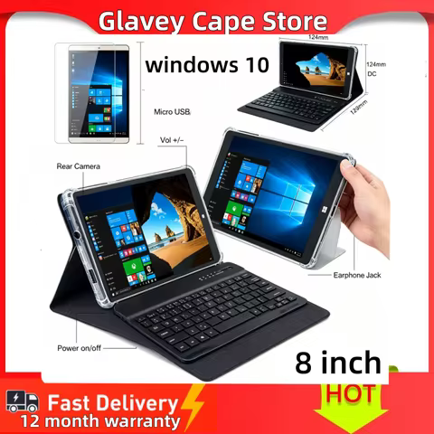 8 INCH 8GB RAM 128GB ROM AR2 Windows 10 Tablet 1280*800 IPS Screen Z8300 1.33GHz Quad Core Intel HD 