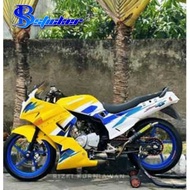 KAWASAKI Striping Sticker SERPICO 150 transparent variation MAXDECALL can be requested