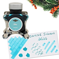 British Diamine Fountain Pen Ink Bottle, Diamine Inkvent Green Edition Bliss Standard Ink Bottle 50m