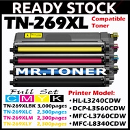 Compatible toner Brother TN269 TN269XL DR269CL DR-269CL Drum Color Laser HL L3240CDW DCP L3560CDW MF
