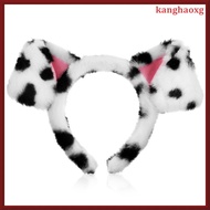 Dalmatian Headband Fuzzy Headband Animal Hairband Face Wash Headband Puppy Headband Animal Cosplay H