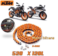 520H X 120 CHAIN KTM CHAIN 520H x 120 O-RING DUKE-200-250-390 RC-200-390 DUKE200 DUKE250 DUKE390 RC2