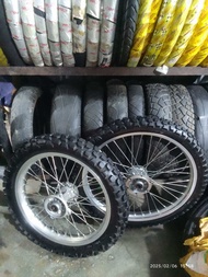 Whellset 18 21 ori copotan klx bf pnp klx ban tebal siap pasang
